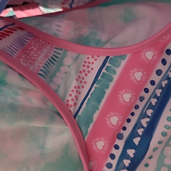 Eddie Bauer Youth Swim Set - 4 piece Size L 14/16 Reversible UPF 50+ - Picture 13 of 14